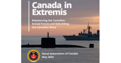 Canada in Extremis – Rebalancing the CAF and rebuilding the Canadian Navy